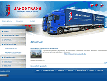 Tablet Screenshot of jakontrans.pl